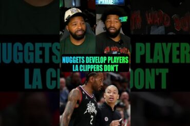 Markieff Morris says the Nuggets develop young players & the Clippers don't 👀🔥