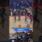 AIRBALL witnessed in LONDON 😅 🇬🇧 #nba #orlandomagic