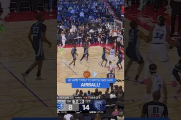 AIRBALL witnessed in LONDON 😅 🇬🇧 #nba #orlandomagic