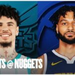 Charlotte Hornets at Denver Nuggets  NBA Live Play by Play Scoreboard / Interga