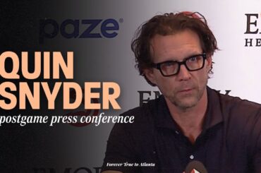 Hawks vs. Bucks Postgame Press Conference: Quin Snyder