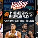 Phoenix Suns at Brooklyn Nets | LIVE Reaction | Scoreboard | Play By Play | Postgame Show