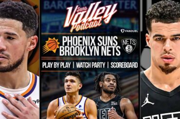 Phoenix Suns at Brooklyn Nets | LIVE Reaction | Scoreboard | Play By Play | Postgame Show