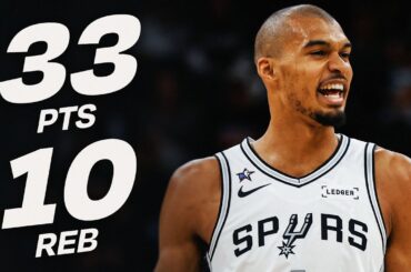 BALD WEMBY Is UNREAL 😳 33 PTS in 26 Minutes! | January 19, 2026