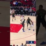 Twin to the rim 💥 #rockets