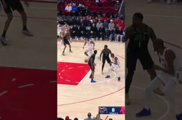 Twin to the rim 💥 #rockets