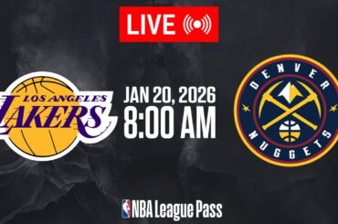NBA LIVE! Los Angeles Lakers vs Denver Nuggets | January 20, 2026 | NBA Today NBA 2K26 Gameplay