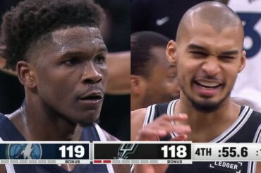 ANT (55 PTS) & WEMBY (39 PTS) DUEL IN WILD ENDING  👀 | January 17, 2026