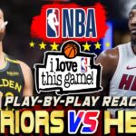 WARRIORS VS MIAMI HEAT | Nba Live Score & Commentary by VDKINGS January 20, 2026