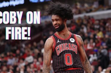 Coby White Heats Up in Dominant Win For the Bulls!