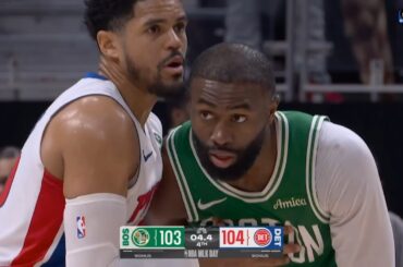 INTENSE ENDING Boston Celtics vs Detroit Pistons - Final 1:50