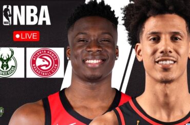 🔴 LIVE: MILWAUKEE BUCKS vs ATLANTA HAWKS | NBA | PLAY BY PLAY | SCOREBOARD
