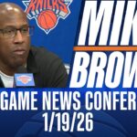 Mike Brown on Knicks losing nine of last 11 games: 'We gotta lock in and do our job for 48 minutes'