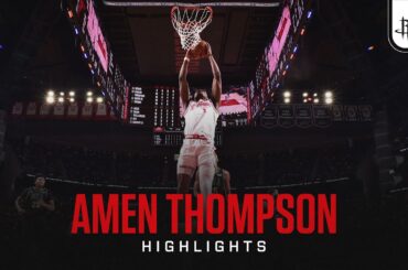 Amen Thompson (20 points) Highlights vs. New Orleans Pelicans