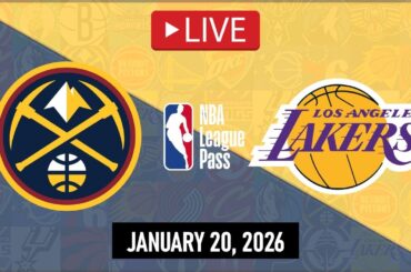 NBA LIVE NOW! Los Angeles Lakers vs Denver Nuggets | Jan. 20, 2026 | Nuggets vs Lakers NBA LIVE 2K26
