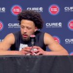 Cade Cunningham on All-Star selection and Pistons big win over Celtics