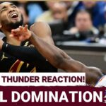REACTION: Cleveland Cavaliers THROTTLED By OKC! | What Went WRONG?! | How Will Cavs RESPOND?