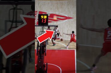 【絶妙アシスト🏀】ステップバック3Pフェイク→パス！ #Shorts #バスケ #もりもり部屋