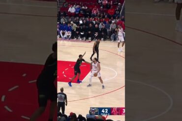 Amen showing off his versatility 🙂‍↕️ #rockets