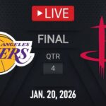 NBA LIVE! Los Angeles Lakers vs Houston Rockets | Jan. 20, 2026 | Rockets vs Lakers NBA LIVE 2K26