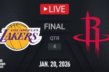 NBA LIVE! Los Angeles Lakers vs Houston Rockets | Jan. 20, 2026 | Rockets vs Lakers NBA LIVE 2K26