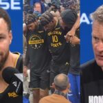 Steph Curry and Steve Kerr speak on Jimmy Butler knee injury vs Heat