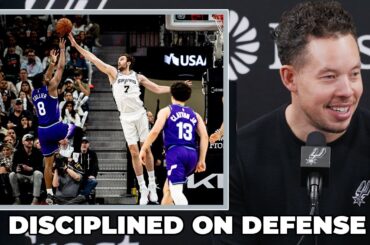 Mitch Johnson on Defense Being Disciplined vs. Utah Jazz