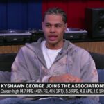 Kyshawn George Joins The Association On NBA TV!