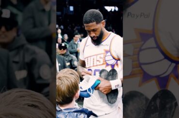 Always showing love to the young generation of hoop fans 🙌👟 #shorts