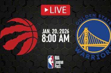 NBA LIVE! Golden State Warriors vs Toronto Raptors | Jan. 20, 2026 | Raptors vs Warriors NBA 2K26