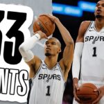 WEMBY 33PTS IN 26 MINS 🔥 Wembanyama Best Plays v Utah Jazz