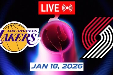 NBA LIVE! Los Angeles Lakers vs Portland Trail Blazers | January 18, 2026 NBA Regular Season LIVE