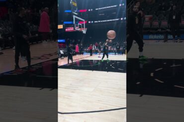 01-17-26 Atlanta Hawks Forward Jalen Johnson Warming Up