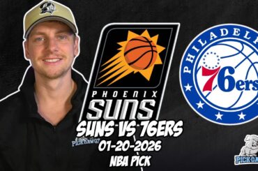 Phoenix Suns vs Philadelphia 76ers 1/20/26 NBA Free Picks & Prediction | NBA Betting Tips