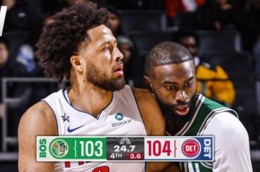 INTENSE FINAL SECONDS 😱 Pistons vs Celtics | January 19, 2026