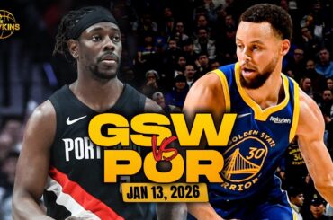 Golden State Warriors vs Portland Trail Blazers Full Game Highlights | Jan 13, 2026 | FreeDawkins