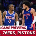 Houston Rockets Game PREVIEWS: Spurs, 76ers, Pistons | Alperen Sengun Vs Victor Wembanyama