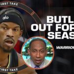 Jimmy Butler III tears his ACL: Stephen A. calls this 'devastating' for the Warriors | First Take
