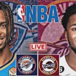 LIVE: CLEVELAND CAVALIERS vs OKLAHOMA CITY THUNDER | NBA | PLAY BY PLAY | SCOREBOARD