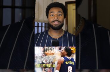 Peyton Watson Should Start When Everyone is Healthy #peytonwatson #nba #denvernuggets