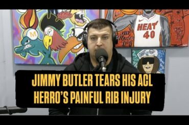 Jimmy Butler Tears ACL Against Miami Heat | Tyler Herro Painful Rib Injury Will Keep Him Sidelined