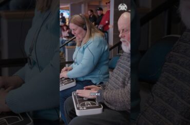 Mile High Basketball, experienced through touch #nba #denvernuggets