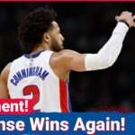 Detroit Pistons DEVASTATE Boston Celtics With Relentless Defense On National Stage
