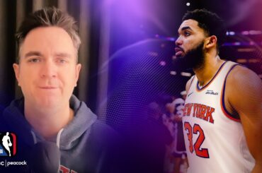Could New York Knicks swing big trade of Karl-Anthony Towns, Mikal Bridges? | NBA on NBC