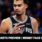 San Antonio Spurs-Rockets preview & Wembanyama as face of the league