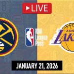NBA LIVE! Los Angeles Lakers vs Denver Nuggets | Jan. 21, 2026 | Nuggets vs Lakers NBA LIVE 2K26
