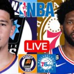LIVE: PHOENIX SUNS vs PHILADELPHIA 76ERS | NBA | PLAY BY PLAY | SCOREBOARD