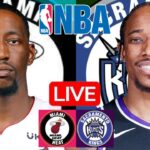 LIVE: MIAMI HEAT vs SACRAMENTO KINGS | NBA | PLAY BY PLAY | SCOREBOARD