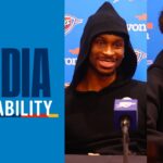 SGA and Chet on Thunder’s 4th Quarter Run | Postgame Media | January 19, 2026