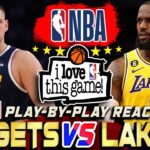 LAKERS VS DENVER NUGGETS | Nba Live Score & Commentary by VDKINGS January 21, 2026